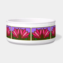 Padrões de Flor Rosa, Lily, Cerâmico Bowl