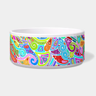 Tigela Padrões De Mão E Digitalmente Pintados Art 7°