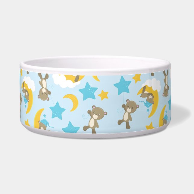 Tigela Padrões De Ursos, Ursos Bonitos, Ursos De Teddy, E (Frente)