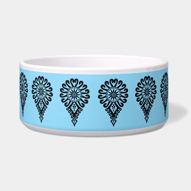 Tigela Padrões folhosos da Polônia - Parzenica (Frente)