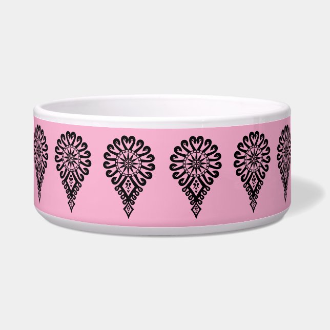 Tigela Padrões folhosos da Polônia - Parzenica (Frente)