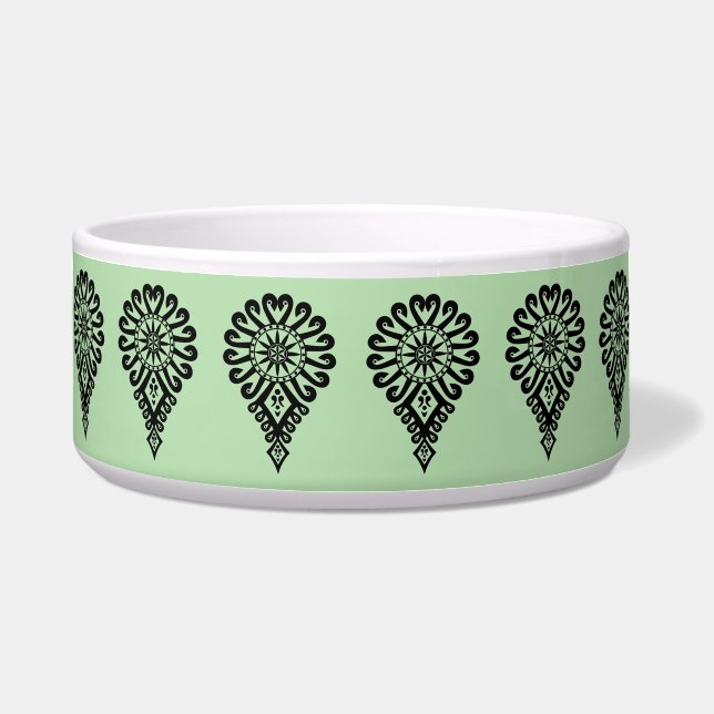 Tigela Padrões folhosos da Polônia - Parzenica (Frente)