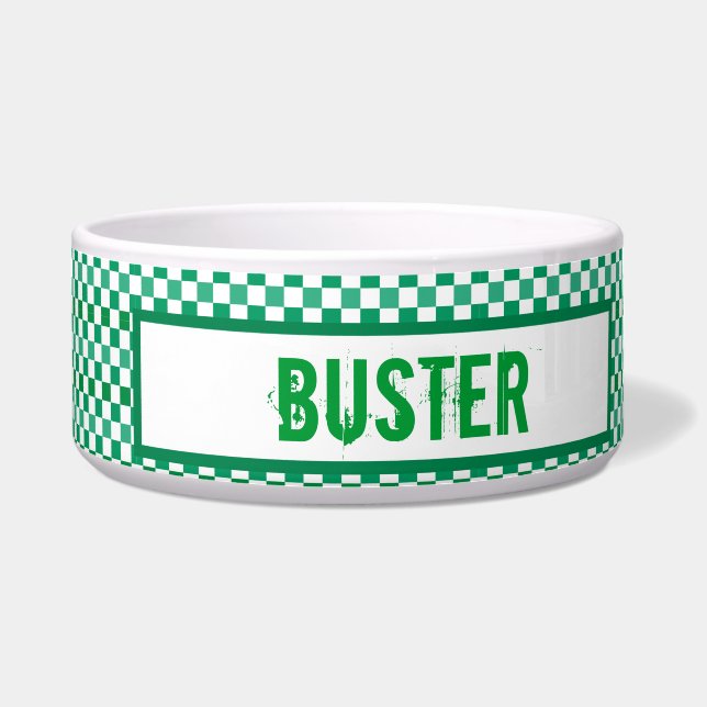 Tigela Padrões verificados (Frente)