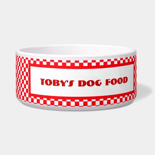 Tigela Padrões verificados (Frente)