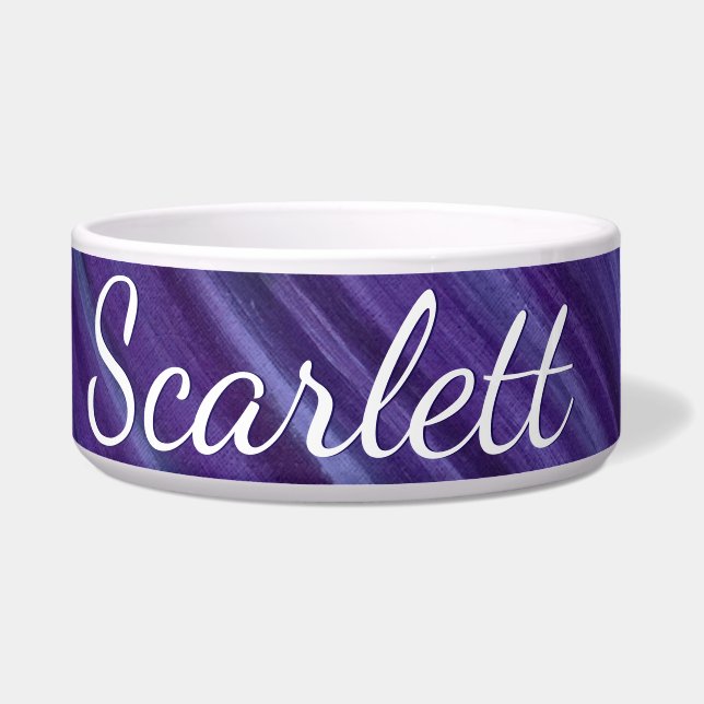 Tigela Paixão Roxo | Escoamento de ameixa de Lavanda viol (Frente)