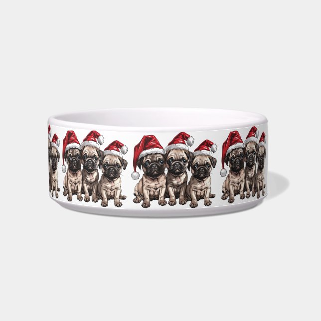 Tigela Papais noeis de Cães de Natal (Direita)
