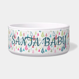 Tigela Papais noeis Personalizados Pet Bowl