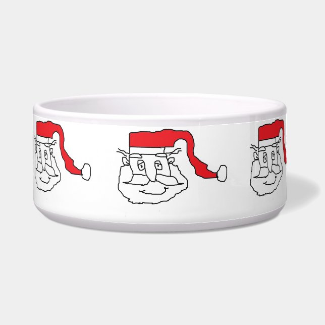 Tigela Papais noeis Pet Bowl (Frente)