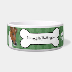 Tigela Papoeira Suave Terrier Irish Pet Dog Comida Bowl