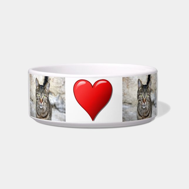 Tigela para Amante de Gatos (Frente)