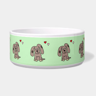 Tigela para animais de estimação Love Puppies