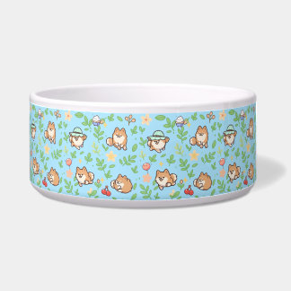 Tigela para Cães Floral Primavera Pomerânia Design