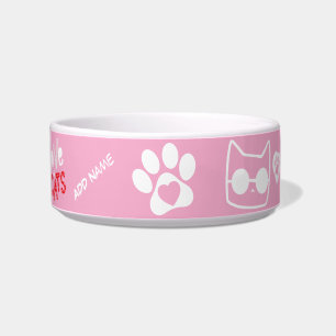 Tigela para Gato Personalizável - Presente Persona