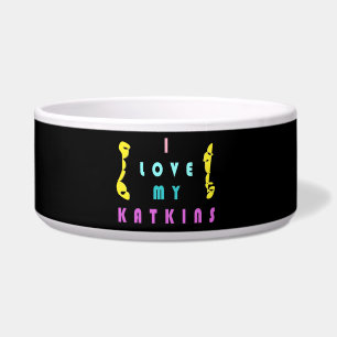 Tigela Para o gato com amor