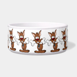Tigela para Pet/Cachorro com Osso