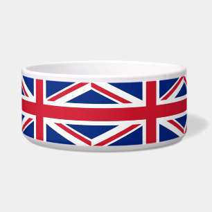 Tigela para Pet com a Bandeira do Reino Unido