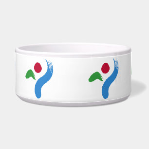 Tigela para Pet com Bandeira de Seul