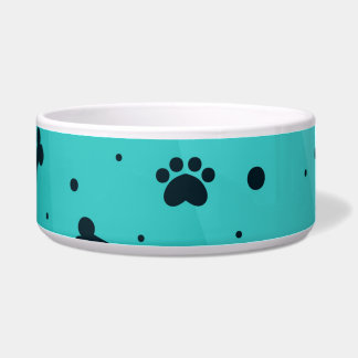 Tigela para Pet com Pegada de Pata Grande