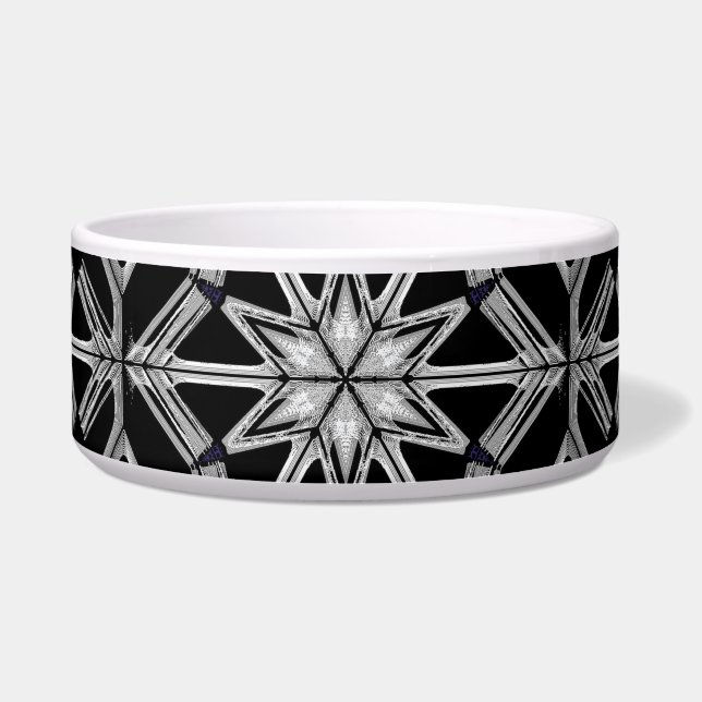 Tigela para Pet Mandala Industrial (Frente)