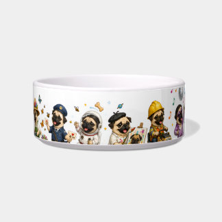 Tigela Parada de Pugs