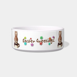 Tigela Páscoa Bunny 3D Pet Bowl