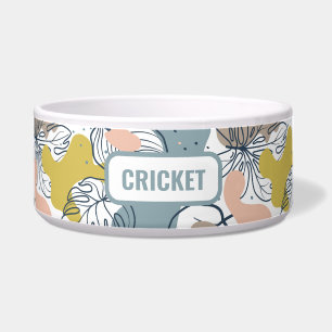 Tigela Pastel colorido forma orgânica monograma