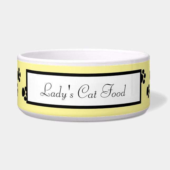 Tigela Pata Imprime Pet Bowl (Frente)