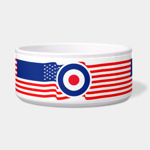 Tigela Patinete de Destino de Mod USA