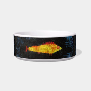 Tigela Paul Klee The Goldfish Vintage Watercolor Art