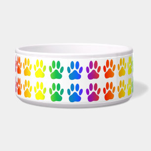 Tigela Pawprint Do Cachorro