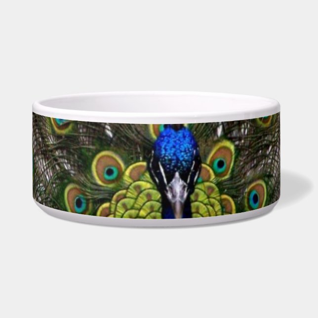 Tigela Peacock Pet Bowl (Frente)