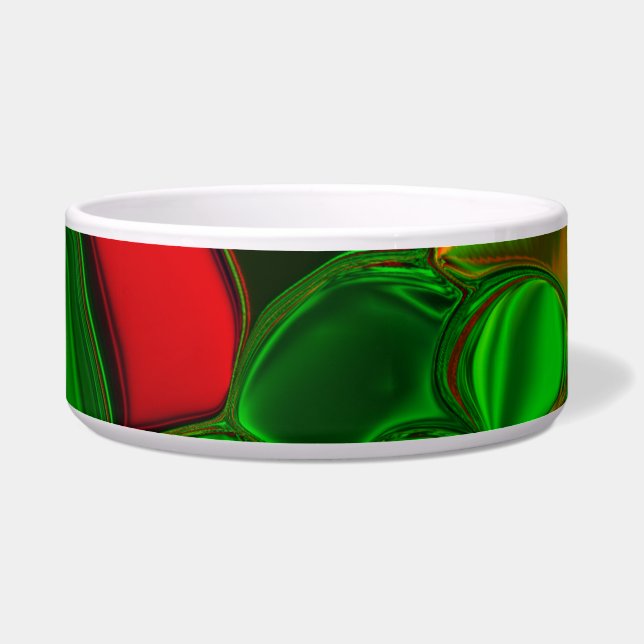 Tigela Pedaços de cores, círculos e formas arredondadas (Esquerda)