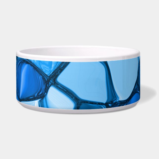 Tigela Pedras redondas em tons semelhantes ao azul real (Frente)