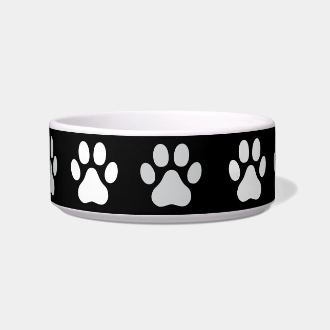 Tigela Pegadas de Animais com 4 Dédos (Frente)