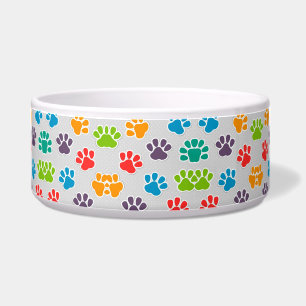 Tigela Pegadas de cães Pet Bowl