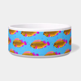 Tigela Peixe elétrico_laranja