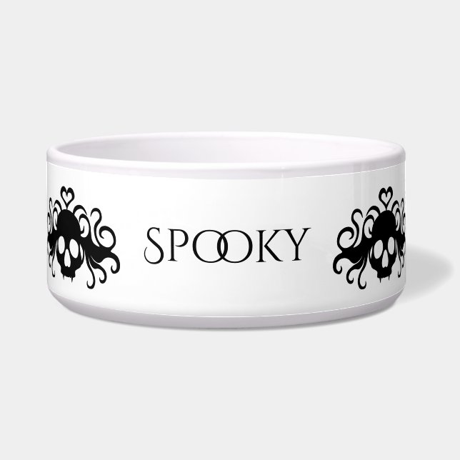 Tigela Peles com Gótico bonito (Frente)