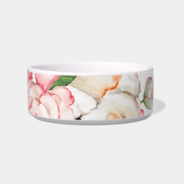 Tigela Peões de aquarelas de cor tenra (Direita)