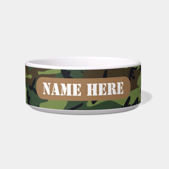 TIGELA PERSONALIZADA CAMUFLADA DO EXÉRCITO (Frente)