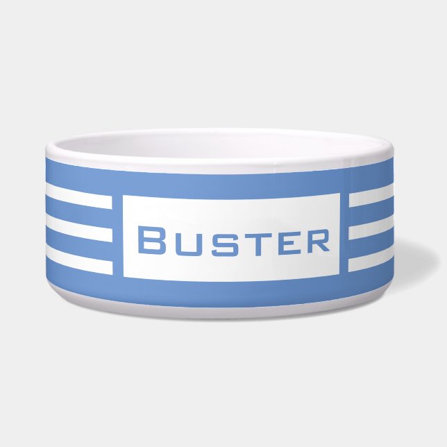 Tigela Personalizada Grande para Animais de Estima (Frente)
