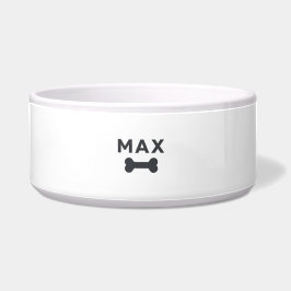 Tigela Personalizada Moderna para Animais de Estim