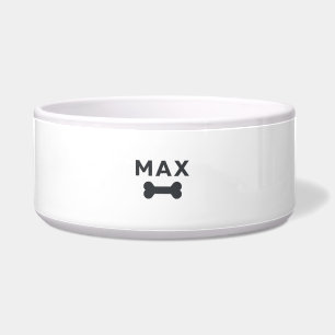 Tigela Personalizada Moderna para Animais de Estim