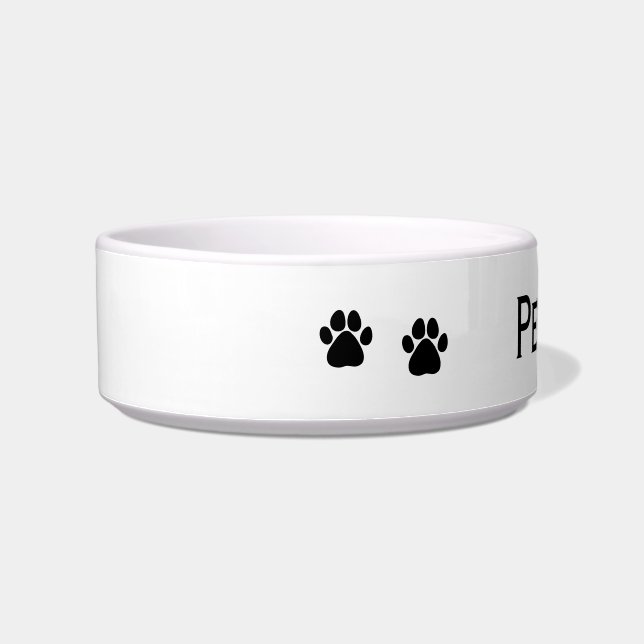Tigela Personalizada para Animais de Estimação com (Esquerda)