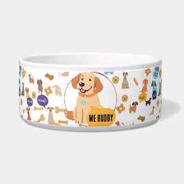 Tigela Personalizada para Cachorro Labrador – Desi
