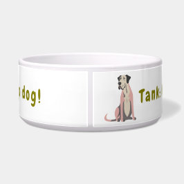 Tigela Personalizada para Cães Grandes e Divertida