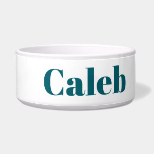 Tigela Personalizado Personalizado com o Nome do Cão Pet 