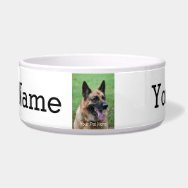 Tigela Personalizado, sua foto, seu nome e palavras