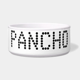 Tigela "personalizar/alterar o texto e as cores" - taça d