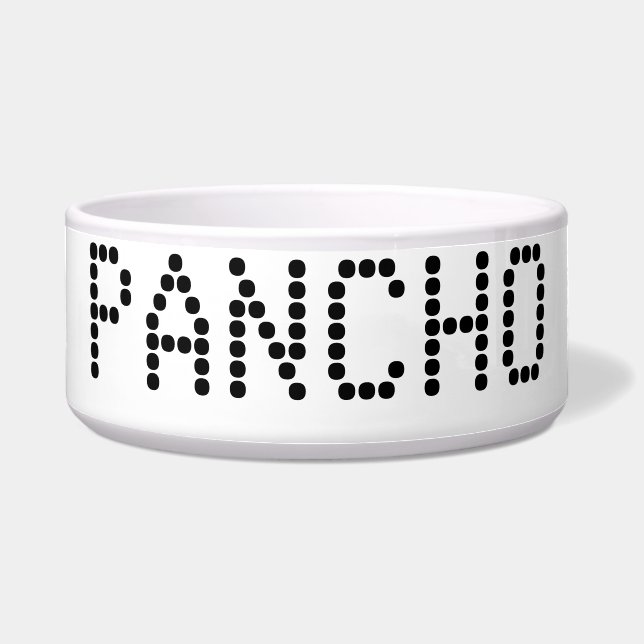 Tigela "personalizar/alterar o texto e as cores" - taça d (Frente)