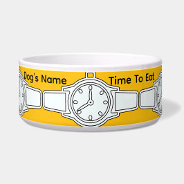 Tigela Personalizar Nome do Cachorro Hora de Comer